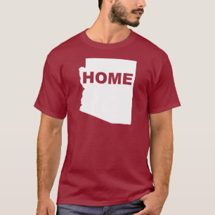 Casa de Arizona Lejos De Tees De Camisetas Estatal
