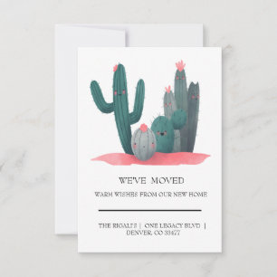 casa de Cactus linda en movimiento