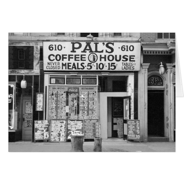 Casa de café de Pal, 1939 (Anverso (Horizontal))