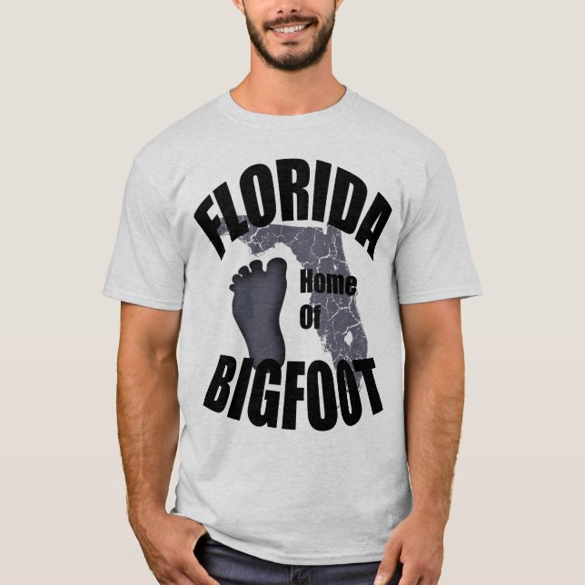 Casa de Florida de camiseta de pie grande (Anverso)