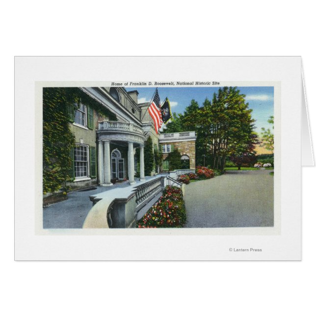 Casa de Franklin D Roosevelt (Anverso (Horizontal))