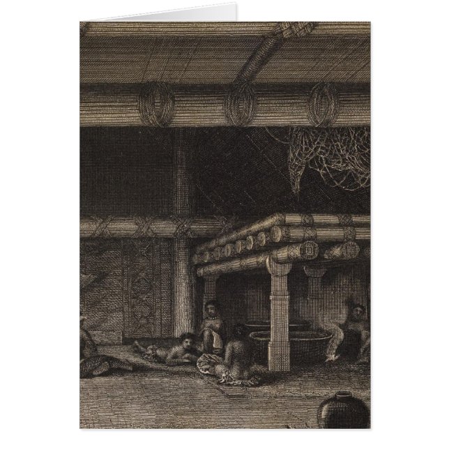 Casa de Garaningiou, Fiyi (Frente)