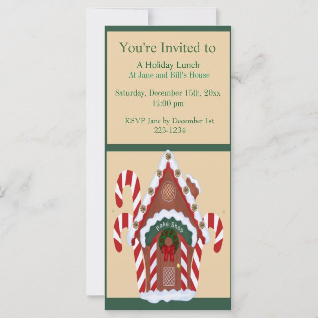 Casa de Gingerbread (Anverso)