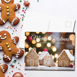 Casa de Jengibre de Feliz Navidad Inmobiliaria
