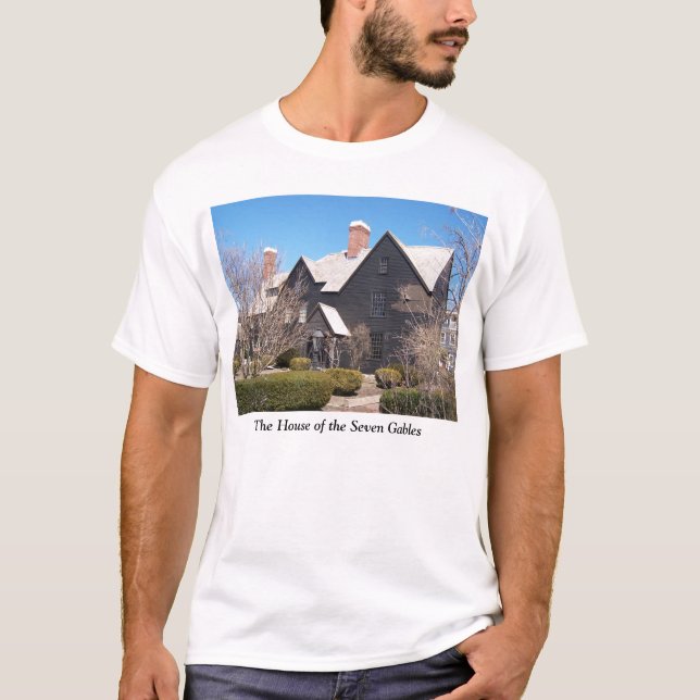 Casa de la camiseta de Salem de siete aguilones (Anverso)