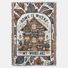 Casa de la Manta de los Libros | Cozy Bookworm Thr