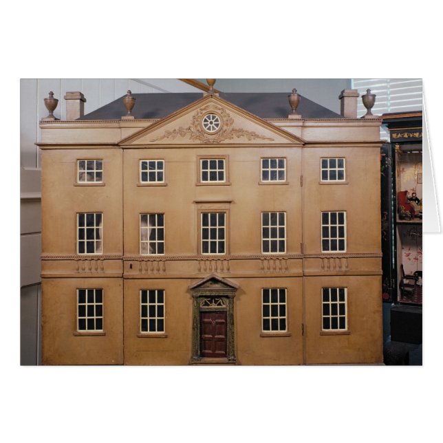 Casa de la muñeca, estilo neoclásico Adam, c.1810 (Anverso (Horizontal))