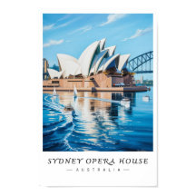Casa de la Ópera de Sídney Arte de Pared de Austra