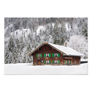 Casa de madera tradicional en foto de Baviera