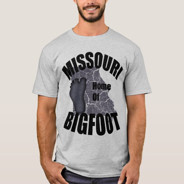 Casa de Missouri de la camiseta Bigfoot (Anverso)