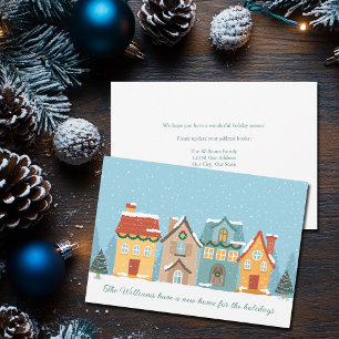 Casa de Navidad Festiva Dirección de Nuevo Hogar M