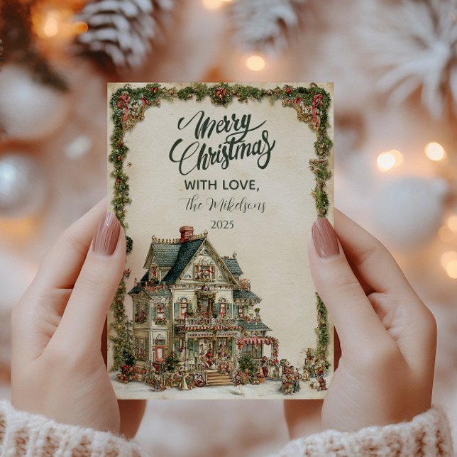 Casa de Navidad Victoriana (Subido por el creador)