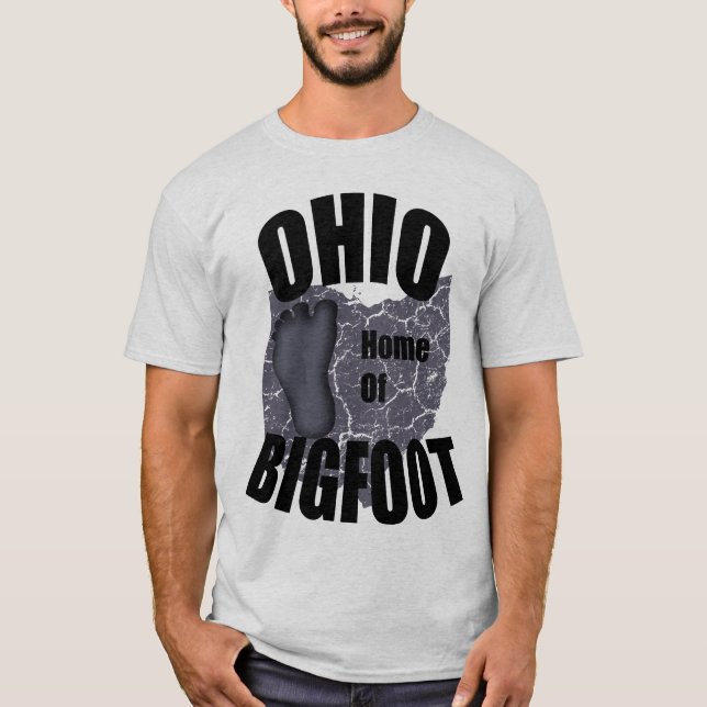 Casa de Ohio de la camiseta de Bigfoot (Anverso)