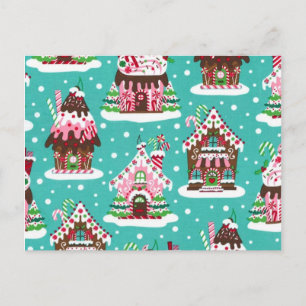 Casa de pan de jengibre alegre del navidad