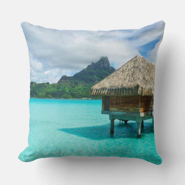 casa de planta baja del Sobre-agua, almohada de (Anverso)