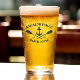 Casa de playa familiar Nautical Anchor Oars Naval