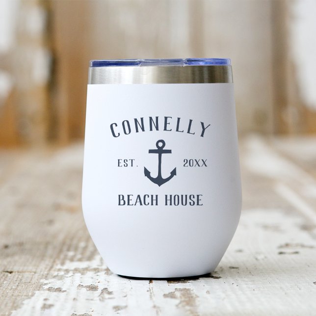 Casa de playa personalizada Rustic Anchor (Subido por el creador)