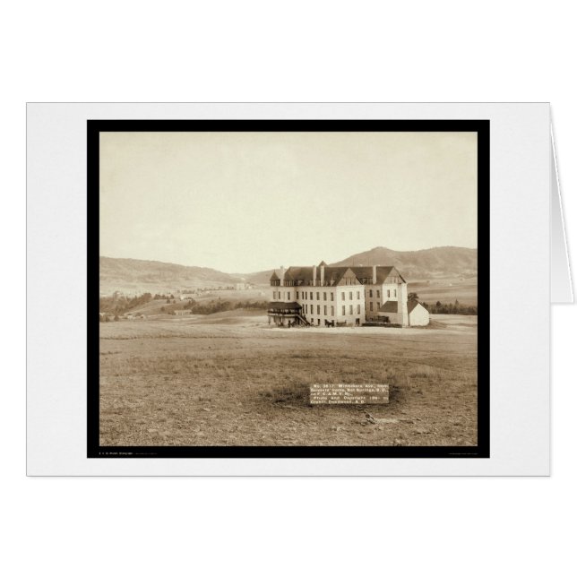 Casa de soldados en aguas termales SD 1891 (Anverso (Horizontal))