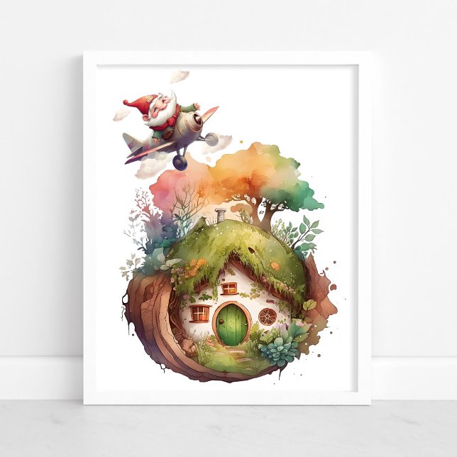 Casa de Viaje del Gnomo Feliz | Póster (Subido por el creador)