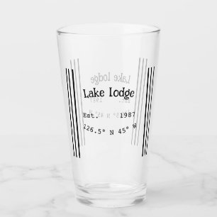 Casa del lago. Fecha año personalizado coordenadas