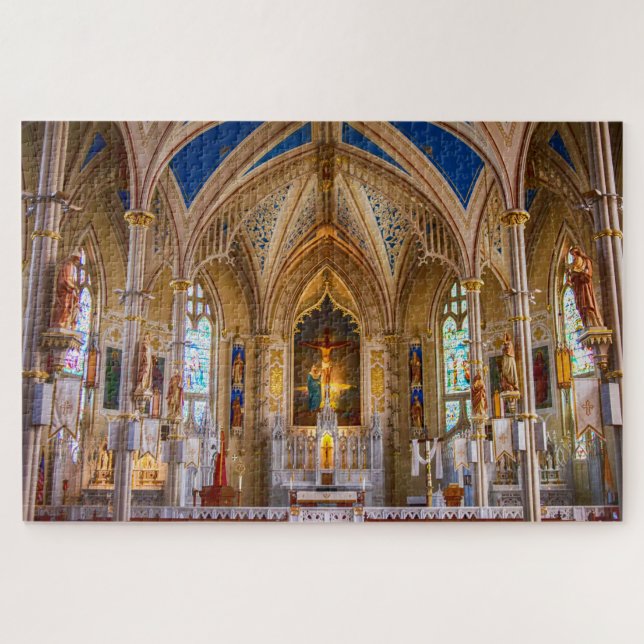 casa del rompecabezas de dios (Horizontal)