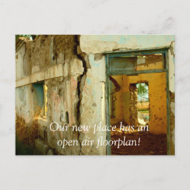 Casa Desordenada Nos Mudamos Tarjetas de Cambio de