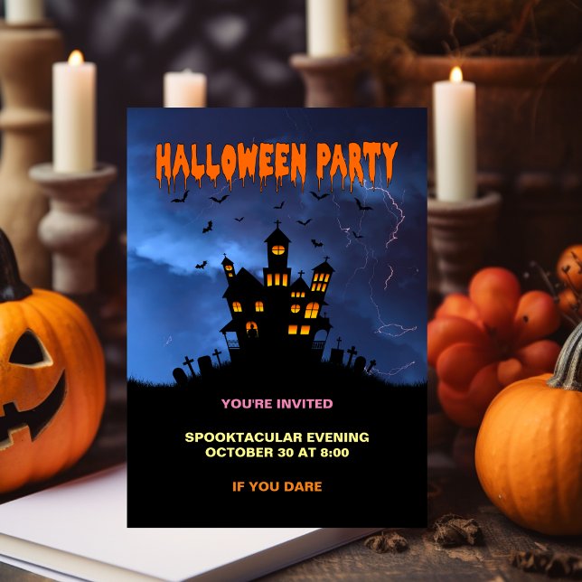 Casa embrujada con invitación a tormenta de murcié (Subido por el creador)