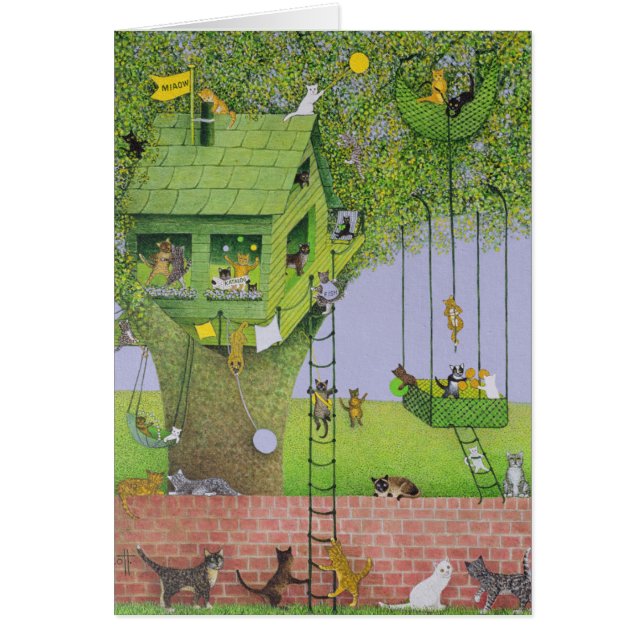 Casa en el árbol del gato (Frente)