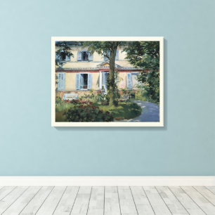 Casa en Rueil de Edouard Manet, Arte Antiguo Fino