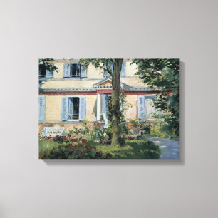 Casa en Rueil de Edouard Manet, Arte Antiguo Fino
