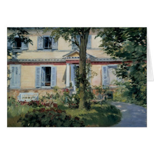 Casa en Rueil por Edouard Manet, Arte Antiguo Fino