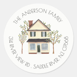 Casa encantadora  Nuevo Pegatina de etiquetas de d