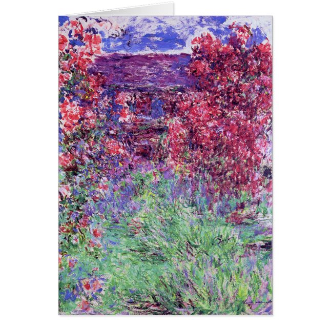 Casa entre los Rosas, Claude Monet (Frente)