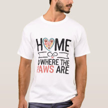 casa es donde las patas son camisetas