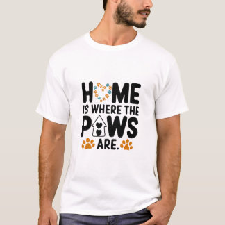 casa es donde las patas son camisetas
