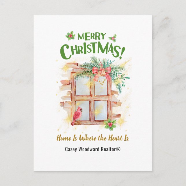 Casa Inmobiliaria es donde el corazón es Navidad (Anverso)