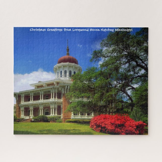 Casa Longwood Natchez Mississippi. Rompecabezas (Horizontal)