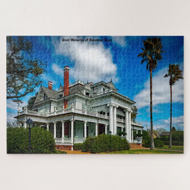 Casa Mcfadden Ward Beaumont Texas. Rompecabezas (Horizontal)