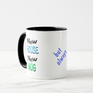 Casa nueva taza nueva café viejo v4