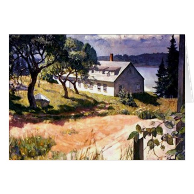 Casa por el lago (Anverso (Horizontal))