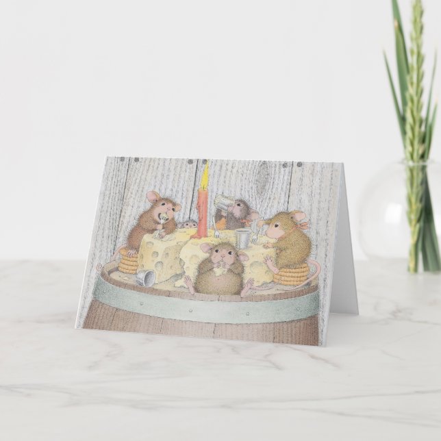 Casa-Ratón Designs® - tarjetas de nota (Anverso)