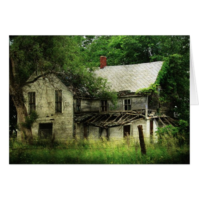 Casa rural abandonada de Missouri (Anverso (Horizontal))