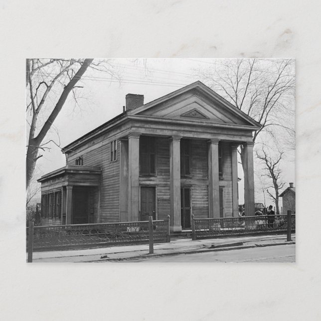 Casa Scranton Pa. Postal (Anverso)