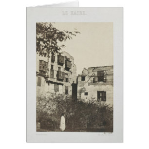 Casa y jardín en el barrio francés, Egipto, 185