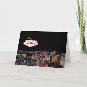 CASADA EN Las Vegas NUEVA Tarjeta De LOGO Vibrante