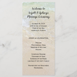 Casado por la plantilla del programa de casamiento