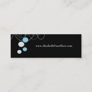 Casando reserva las tarjetas flacas del Web site