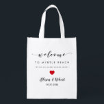 Casar el bolso agradable para la huésped del<br><div class="desc">Llene estos bolsos reutilizables de la diversión de sus invitaciones preferidas para ayudar a hacer la estancia de sus huéspedes más agradable.</div>
