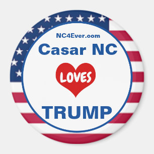 Casar NC AMA TRUMP Refrigeración patriótica imán