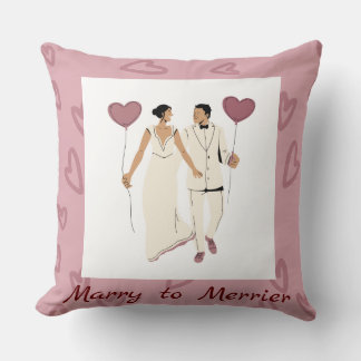 CASARSE CON MERRIER COJÍN DECORATIVO